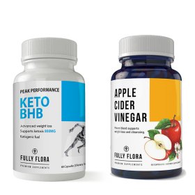 Fully Flora Keto BHB and Apple Cider Combo