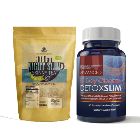 Night Slim Skinny Tea and 15-day Detox Combo Pack