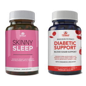 Skinny Sleep and Advanced Diabetic Support Combo Pack