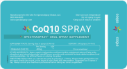 CoQ10 Oral Spray Supplement by SpectraSpray