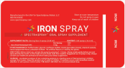 Iron Oral Spray Supplement by SpectraSpray