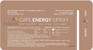 Cafe Energy Oral Spray Supplement by SpectraSpray