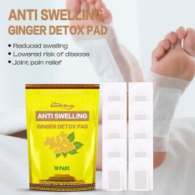 Ginger Wormwood Foot Patch Anti-Swelling Detox Pads Relief Stress Pain Revitalizing Improve Sleep Adhesive Sticker Plaster