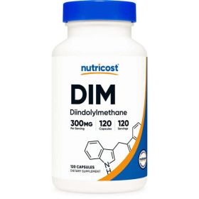 Nutricost DIM (Diindolylmethane) Supplement 300mg, 120 Capsules