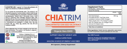 Chia Trim Chia Seed Oil Extract (60 capsules)