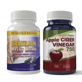 Apple Cider and Brazilian Belly Burn Combo Pack (quantity: 1 set)