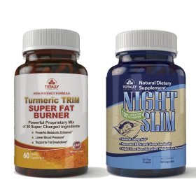 Turmeric Trim and Night Slim Combo Pack (quantity: 3 sets)