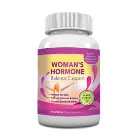 Woman's Hormone Body Balance and Menopause Support (60 capsules) (quantity: 2 bottles)